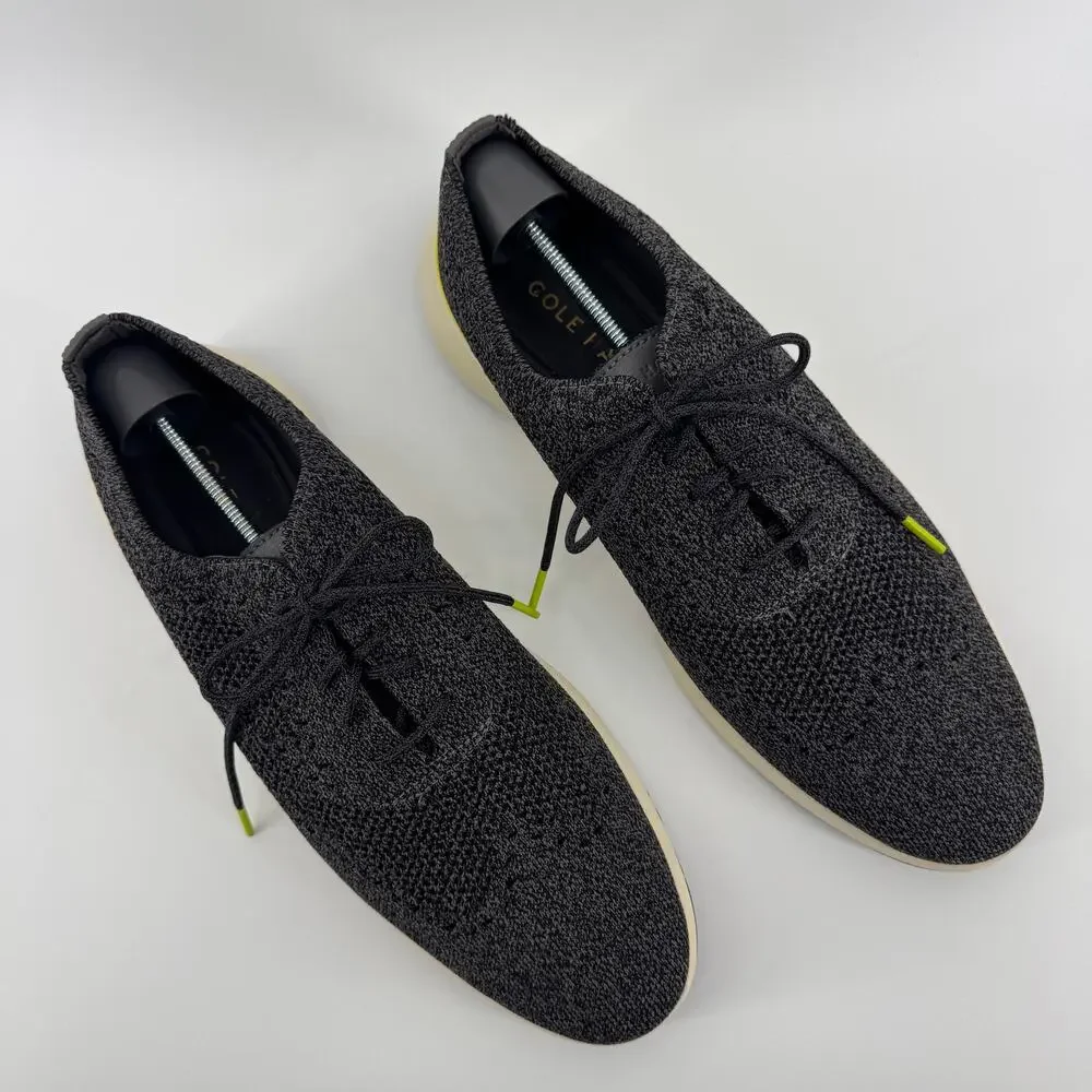 Cole Haan Mens Grand Troy Knit Oxford Shoes NEW Size 12M Wingtip Sneakers Casual